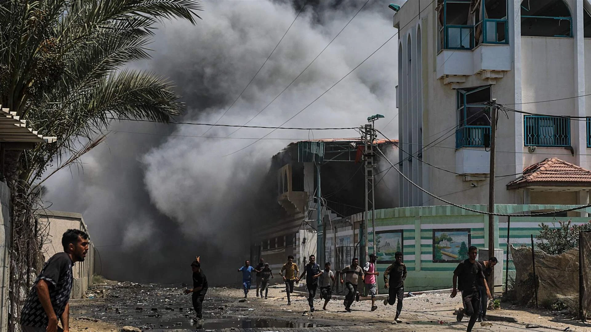 School compound hit by Israel strike, Gaza Civil Defence confirms 10 dead