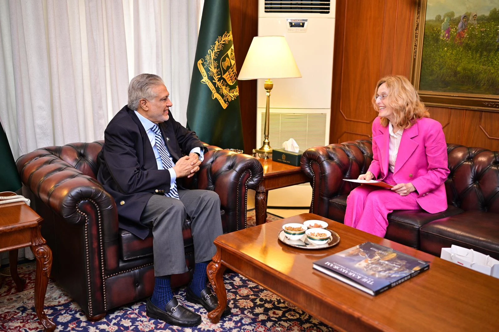 Netherlands envoy calls on DPM Dar