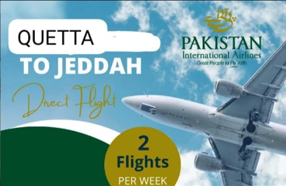 PIA launches direct flights from Quetta to Jeddah, facilitating Umrah pilgrims