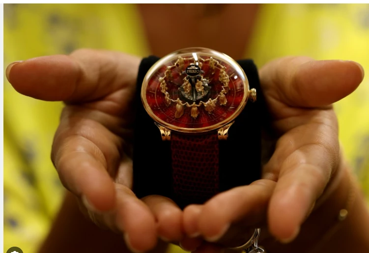 Jeweller's eye-popping watch is love letter to Albania