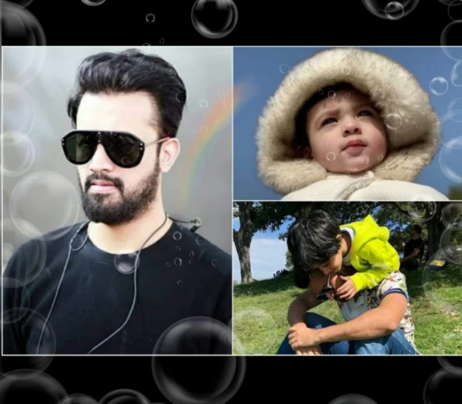 Atif Aslam enjoys rainy day on trampoline with sons