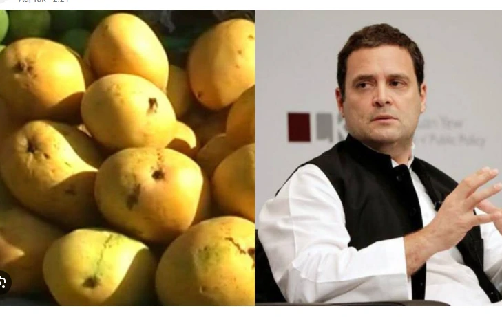 BJP takes a dig at Rahul Gandhi for receiving mangoes from Pakistan HC