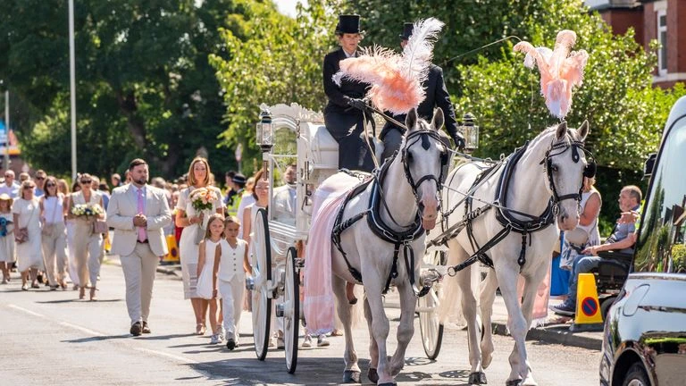 Funeral held for nine-year-old victim of UK stabbing that sparked riots