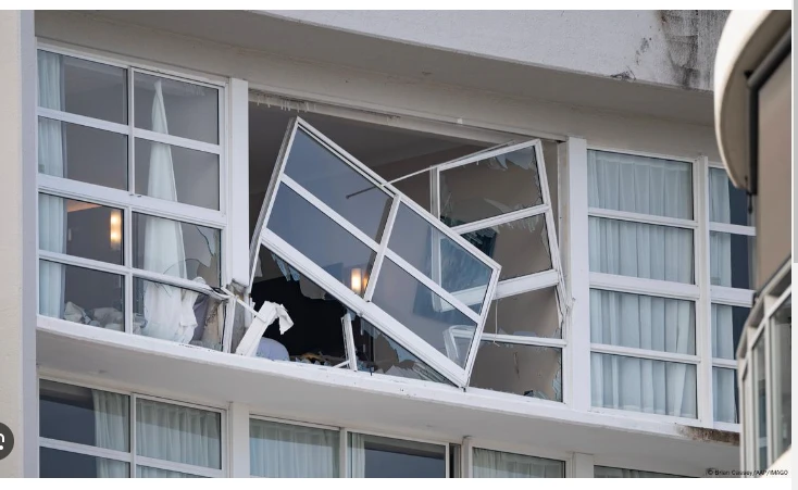 Helicopter crashes into hotel roof in northeast Australia