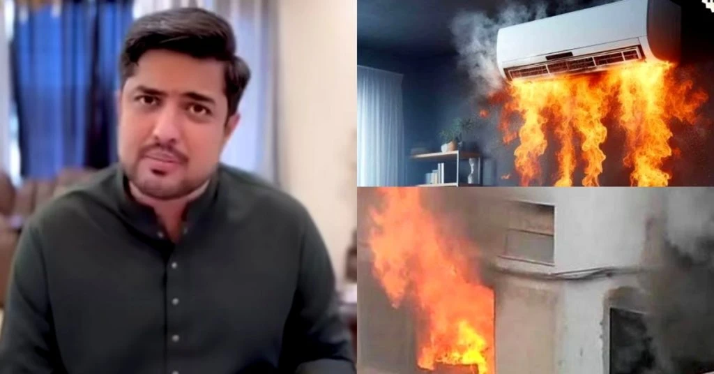 Iqrar Ul Hassan shares awareness video and details regarding AC blasts