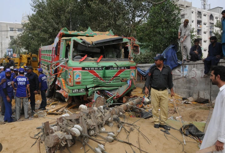 Three bikers die after crushed by speedy truck in Loralai