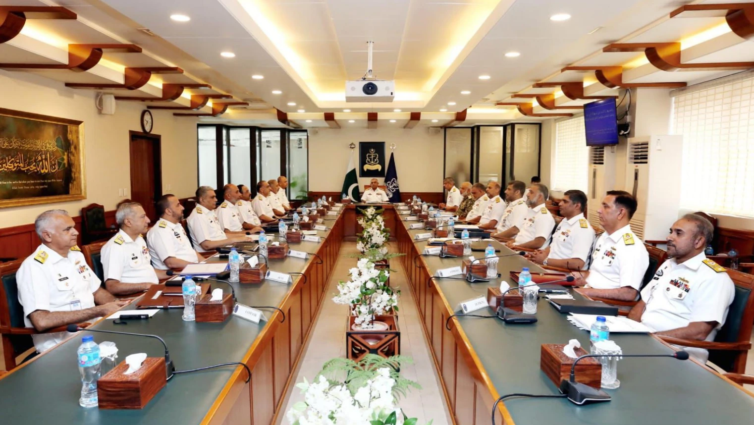 Navy Command and Staff Conference reviews regional maritime situation