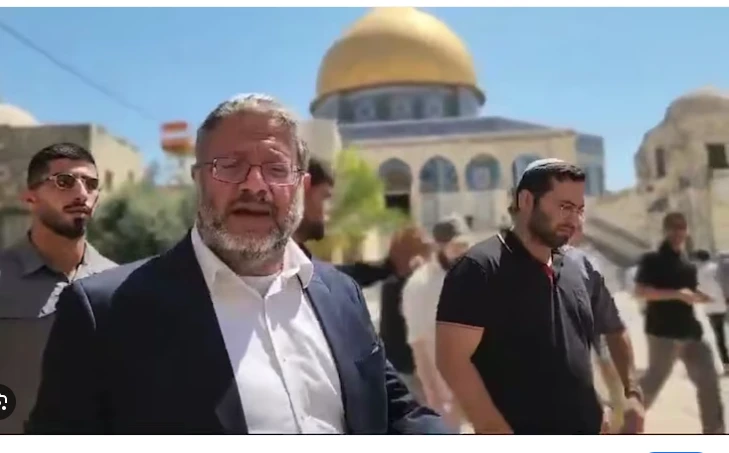 Israeli minister sparks outrage by praying at Al-Aqsa mosque