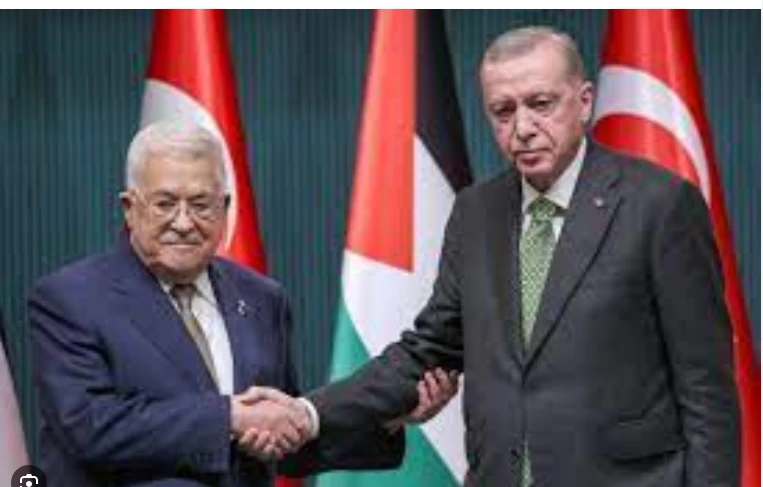 President Abbas, Erdogan discuss Gaza ceasefire