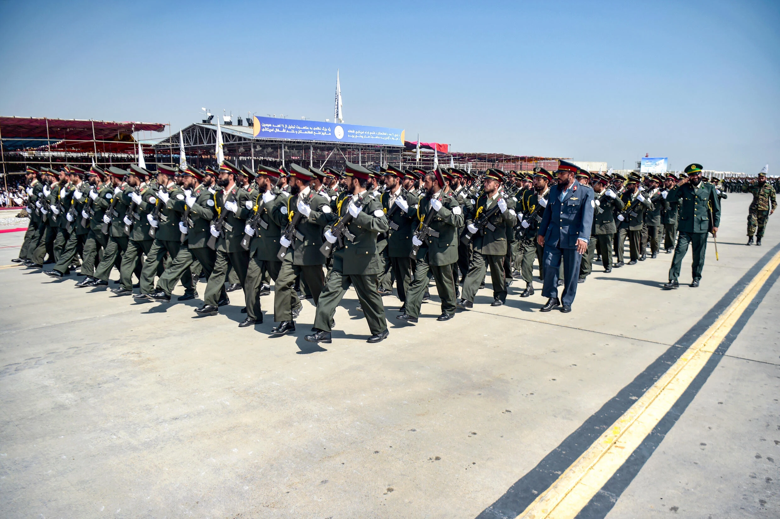 Three years after Afghanistan takeover, Taliban celebrates with military parade