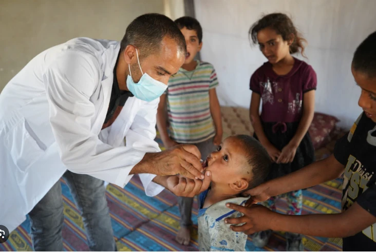 Gaza records first polio case in 25 years