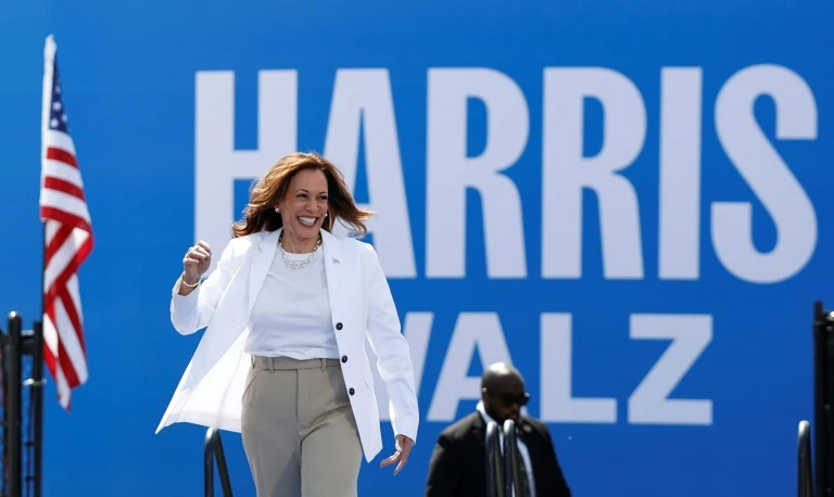 Harris bets America is ready for first Black woman president