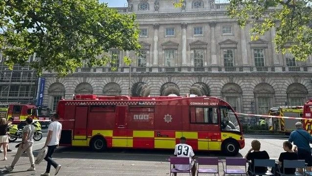 Over 100 firefighters tackle fire at iconic London Art Centre