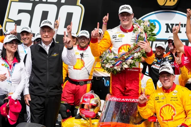 Spin and win for Indy 500 champion Newgarden