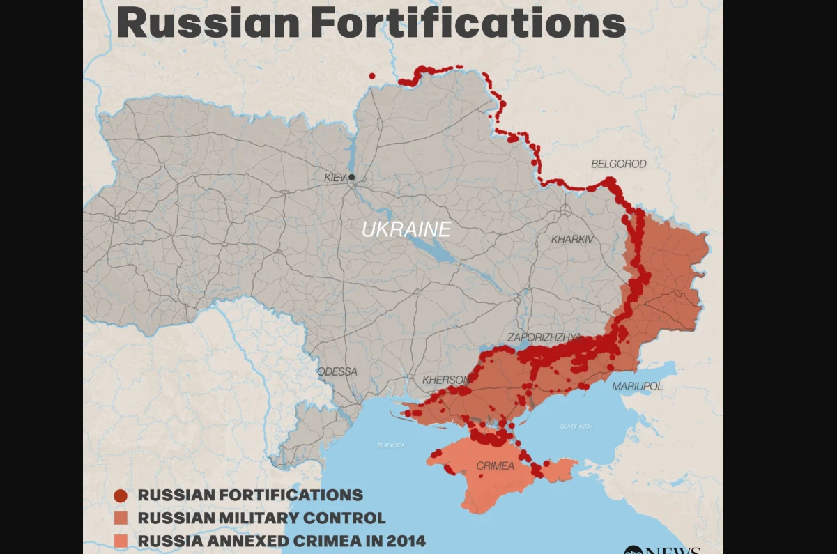 Ukraine claims progress in fortifying positions within Russian territory