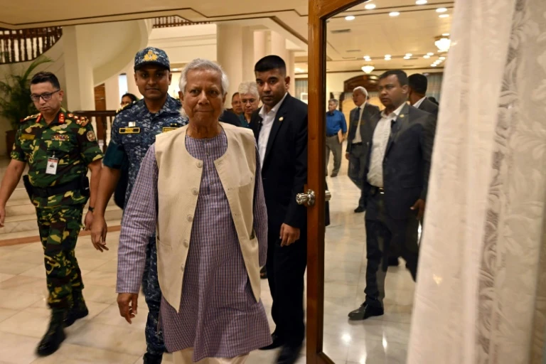 Bangladesh's Yunus addresses concerns over Rohingya refugees and garment exports