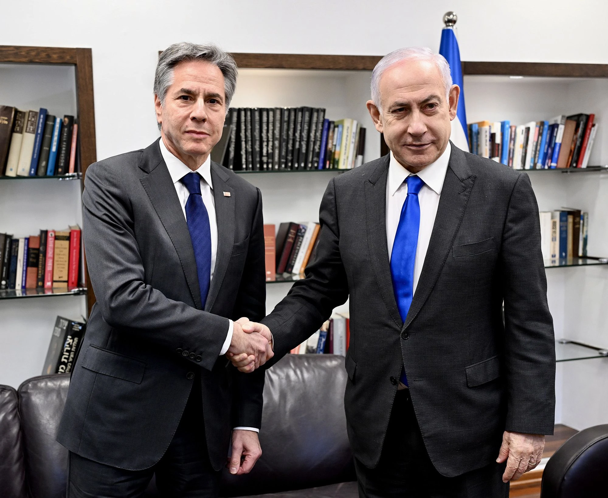 Blinken visits Israel as Netanyahu under fire, blames 'obstinate' Hamas