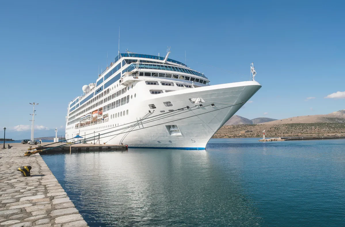 Climate activists halt cruise ship entry into Amsterdam port