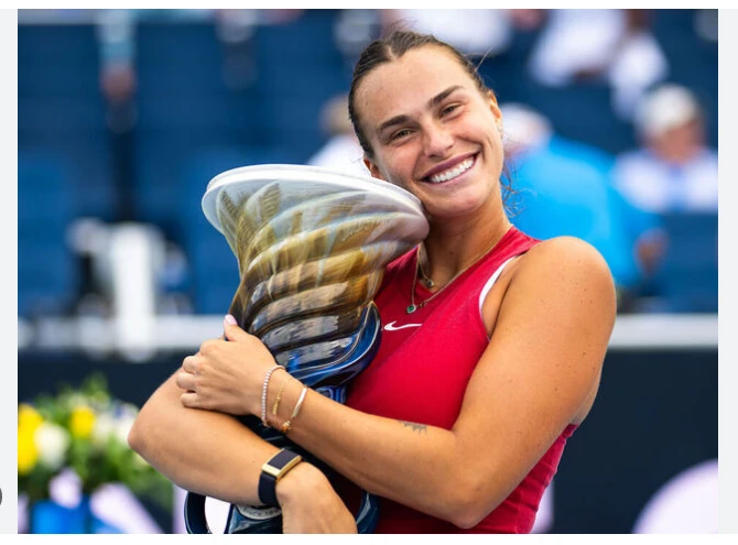 Sabalenka downs Pegula to win WTA Cincinnati Open