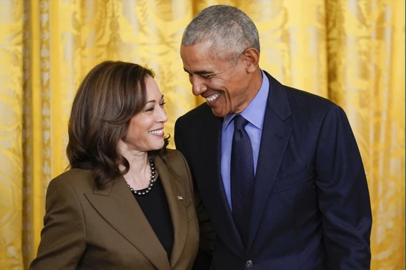 Barack Obama says US 'ready' for Harris presidency