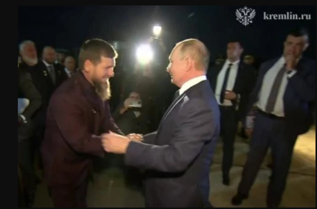 Putin returns to Chechnya for the first time since 2011