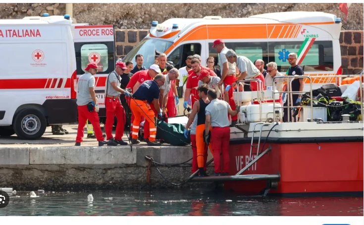 Search resumes in Sicily yacht sinking with finance boss among missing