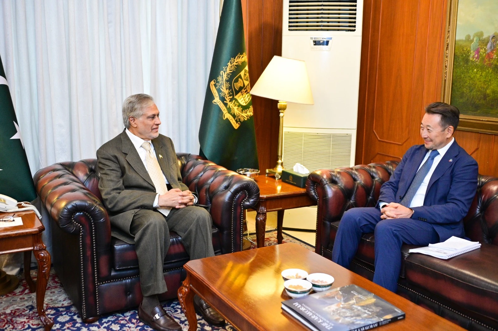 Secretary General of CICA calls on Deputy PM Ishaq Dar: FO