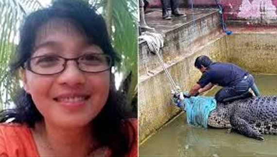 Crocodile mauls woman to death in Indonesia