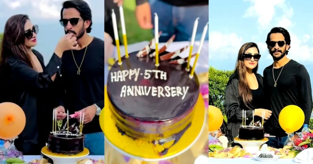 Hassan Ali celebrates 5th wedding anniversary with wife