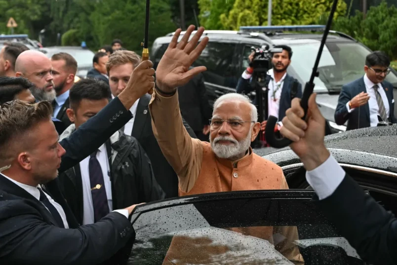 India's Modi urges peace ahead of Ukraine visit