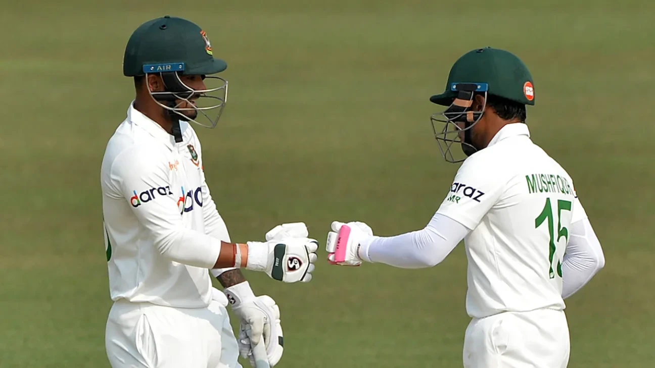 Mushfiqur Rahim and Litton Das lead Bangladesh fightback with unbeaten fifties on day 3 against Pakistan