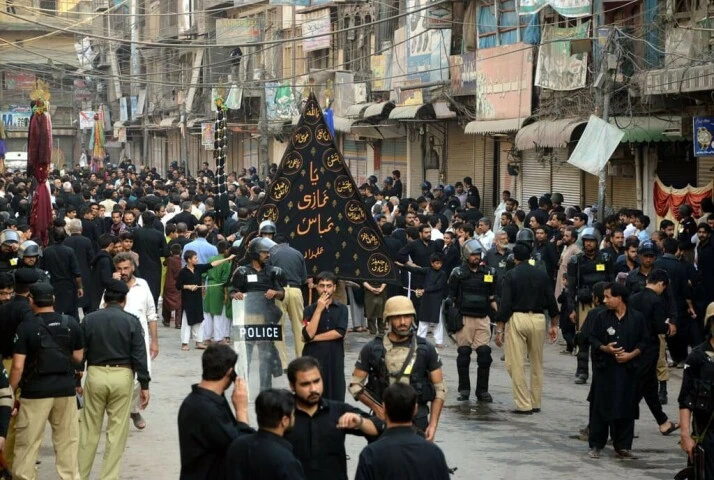 Chehlum processions continue across country under tight security measures