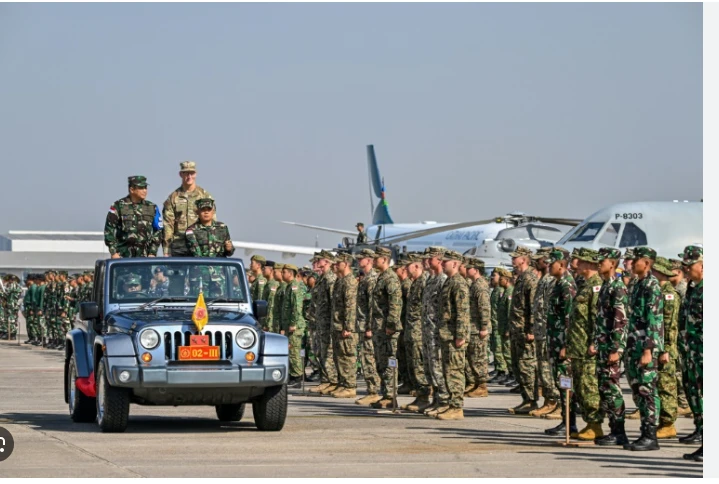 Indonesia hosts huge multi-national military exercise