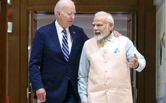 Modi, Biden affirm support for peaceful end to Ukraine conflict