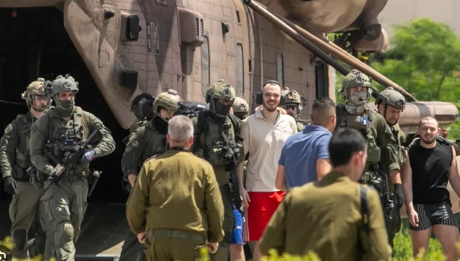 Army says Israeli hostage rescued from Gaza