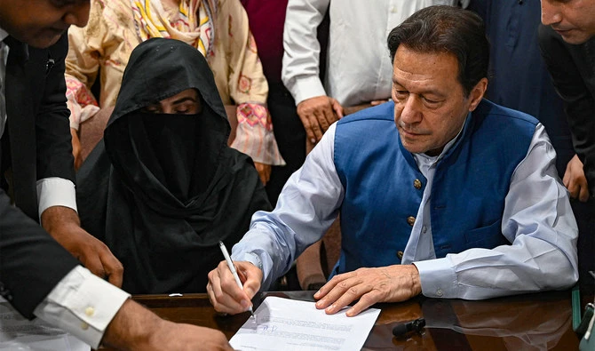 Imran Khan and Bushra Bibi file post-bail applications in Toshakhana case