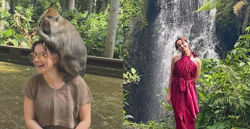 From monkey mischeif to waterfall wonders, Hania is making everlasting memories