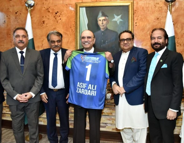 President for improving cricket infrastructure in Sindh