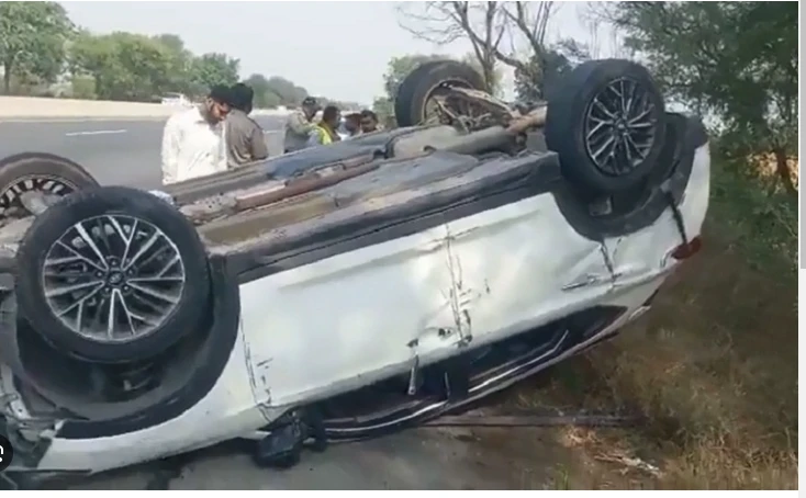 Sialkot sessions judge, wife injured in car accident on Motorway