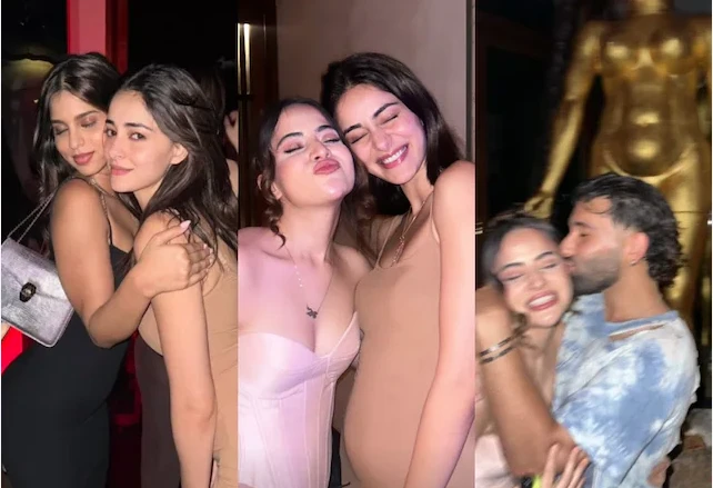 All juicy about Urfi Javed's pleasant meetup with Ananya Panday and Suhana Khan during party