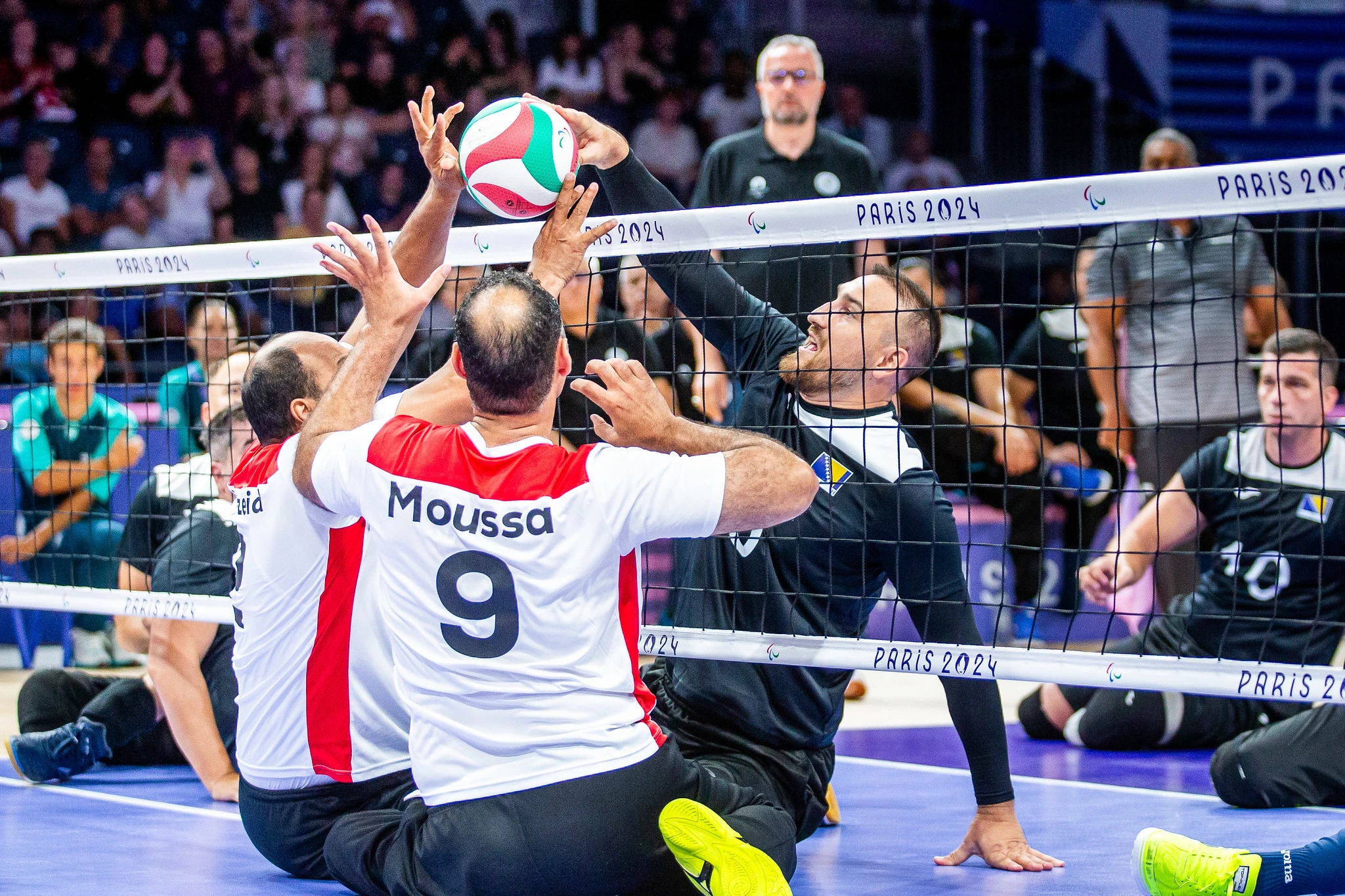 Bosnia and Egypt secure vital victories in Paralympic sitting volleyball