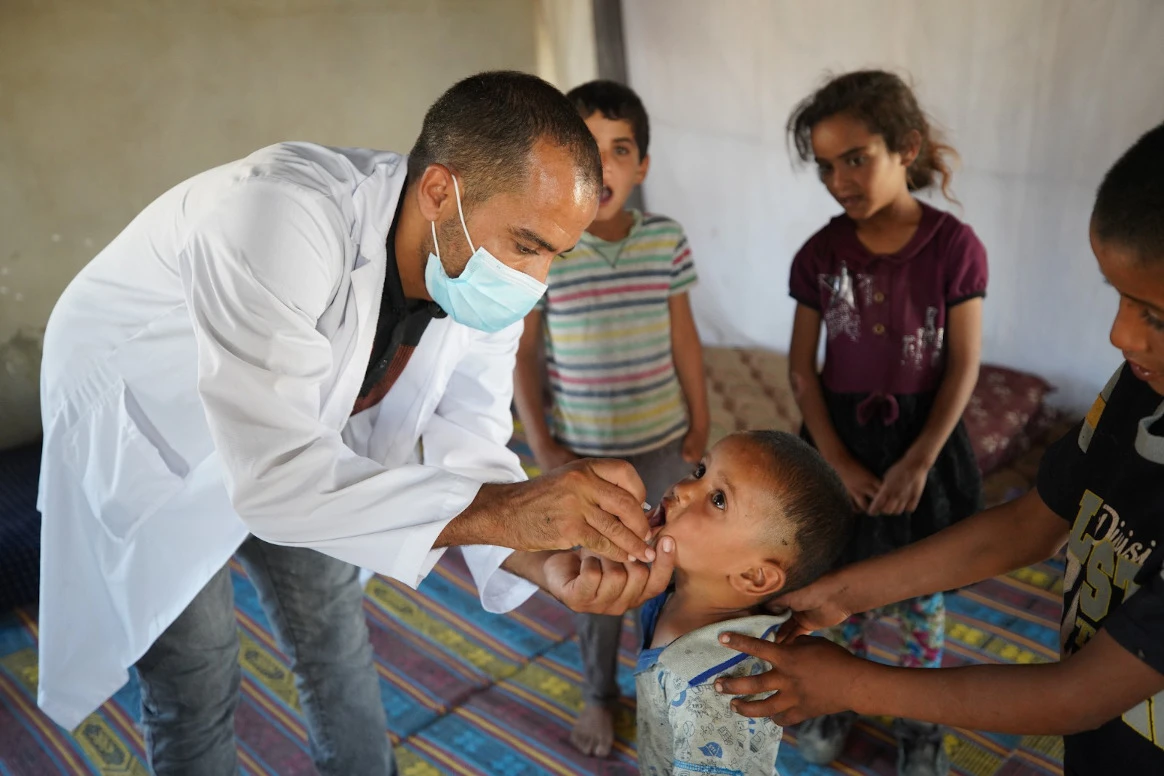 Health official says polio vaccine campaign begins in war-torn Gaza