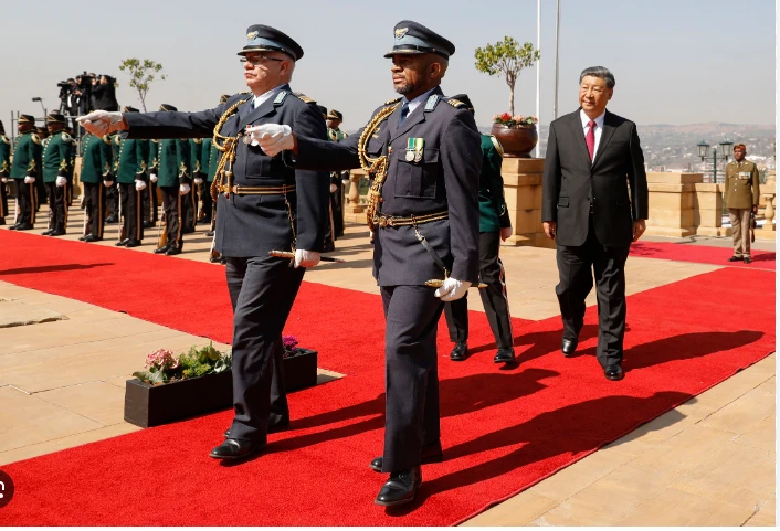 China rolls out red carpet for African leaders