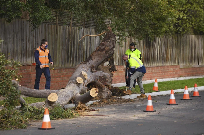 One dead as storms hit Australia's southeast