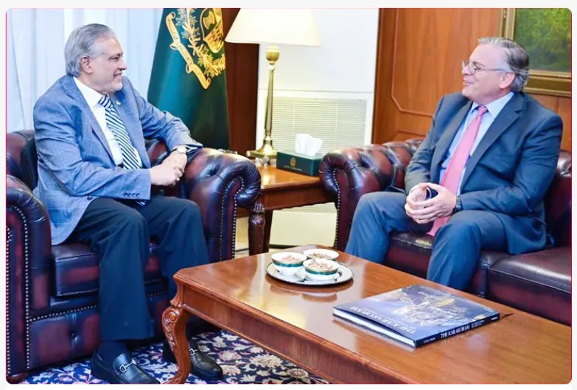 US ambassador takes up protection of Afghan refugees with Ishaq Dar