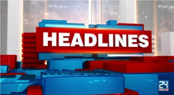 4:00 pm Headlines on 24Digital TV