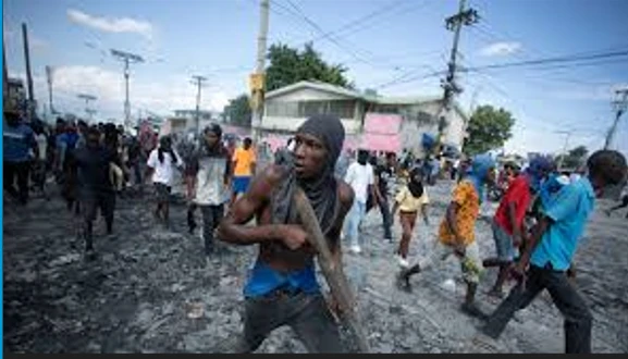 Haiti demonstrators shut down power plant