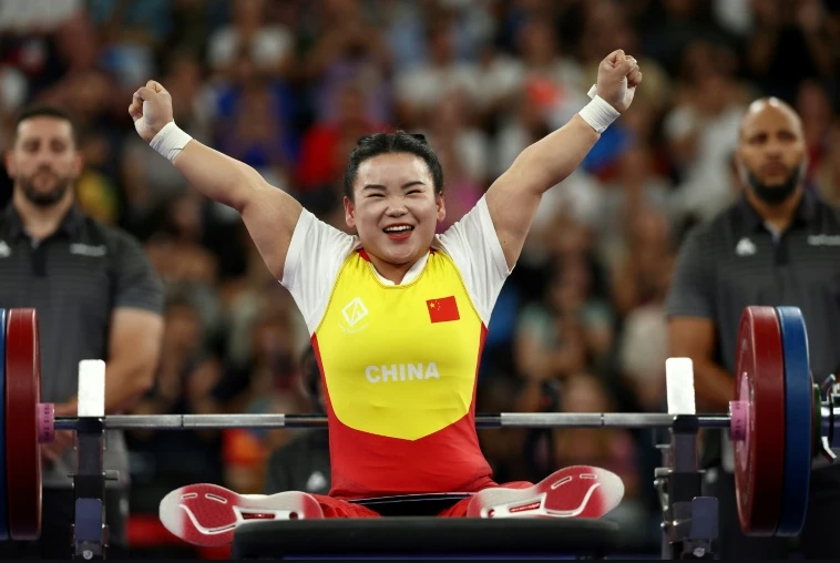 Lingling sets new world record as China shines in Paralympic powerlifting