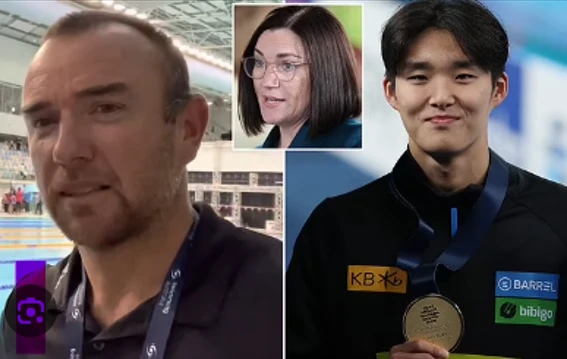 Australian swim coach sacked after 'Go Korea' controversy