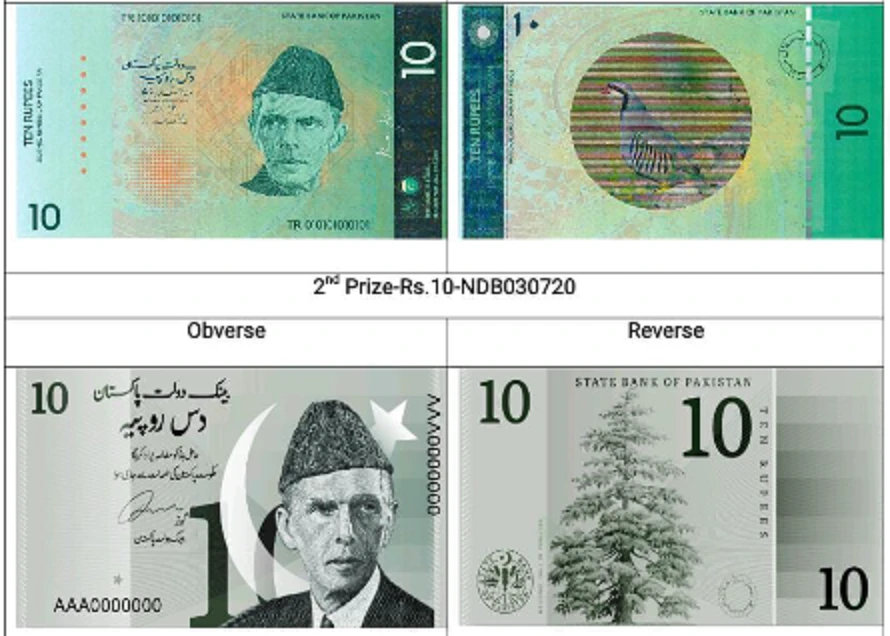 State Bank of Pakistan shortlists new designs for currency notes